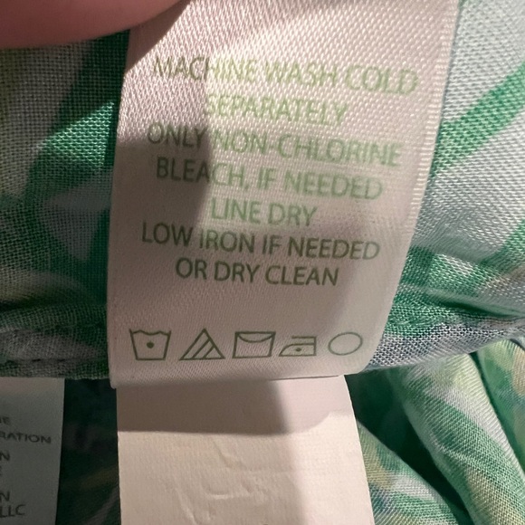 Lilly Pulitzer Danika Tunic Dress Tropical Romantic Floral Flowy Beach Cruise - Picture 8 of 8